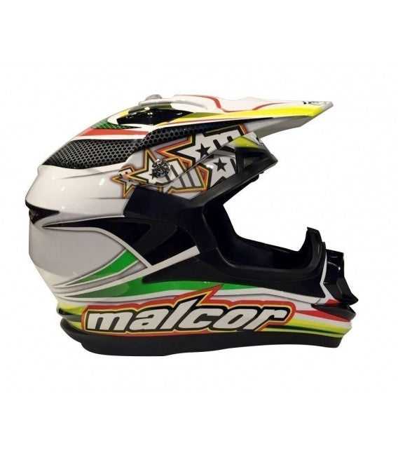 Casco de cross shiro malcor sahara