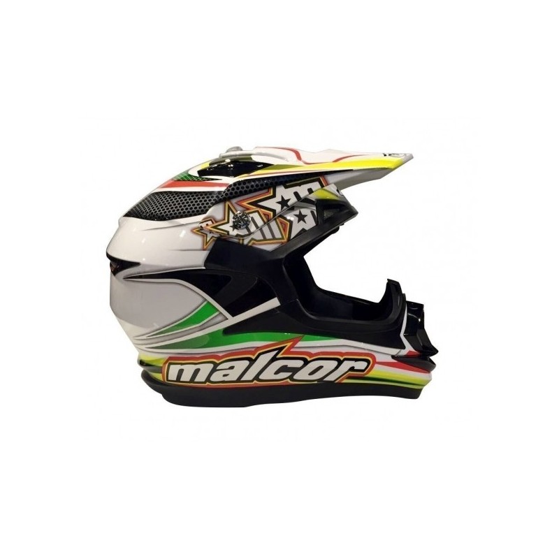 Casco de Cross Shiro Malcor Sahara