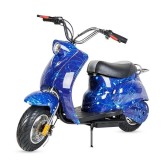 Vespa eléctrica para niños con luz frontal. varios colores.