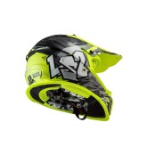 Casco ls2 fast evo fluor