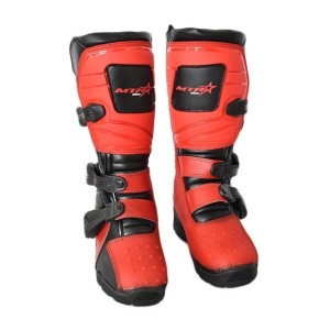 BOTAS DE CROSS INFANTILES ROJAS