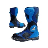 Botas de cross infantiles azules