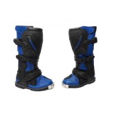 Botas de cross infantiles azules