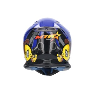 CASCO SHIRO MTR MX-306 AZUL