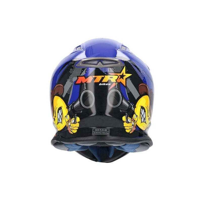 CASCO SHIRO MTR MX-306 AZUL