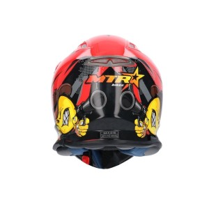 Casco shiro mtr mx-306 rojo