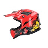 Casco shiro mtr mx-306 rojo