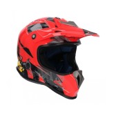 Casco shiro mtr mx-306 rojo