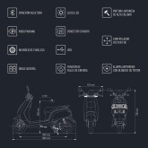 SCOOTER ELÉCTRICO ES5 IMR  (1 BATERÍA)