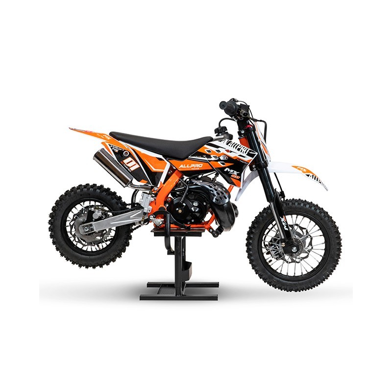 PITBIKE INFANTIL ALLPRO 50CC MX 2T AC DELANTERA 12" TRASERA 10"