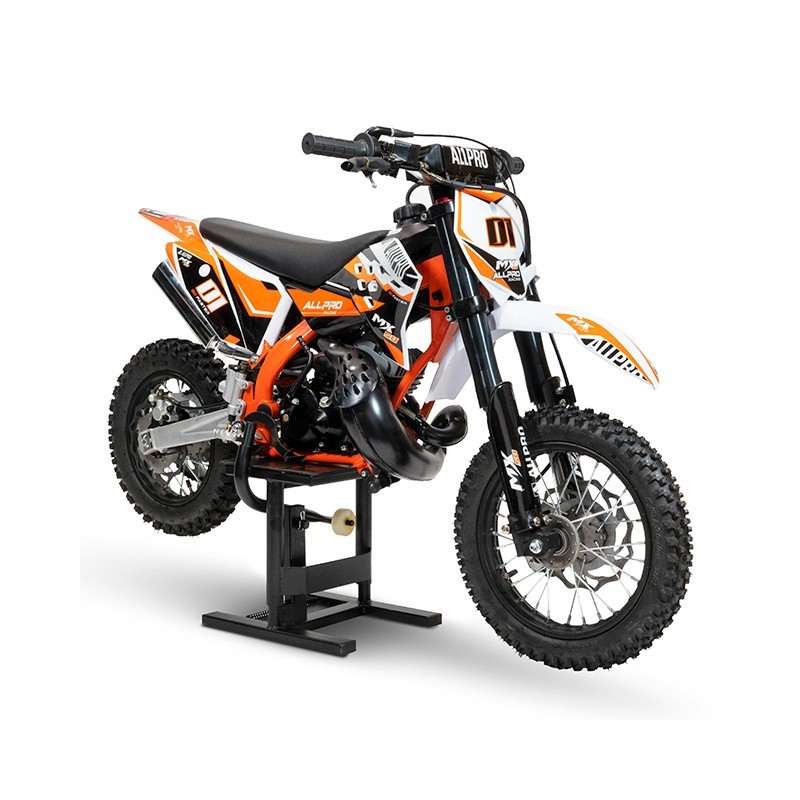 PITBIKE INFANTIL ALLPRO 50CC MX 2T AC DELANTERA 12" TRASERA 10"