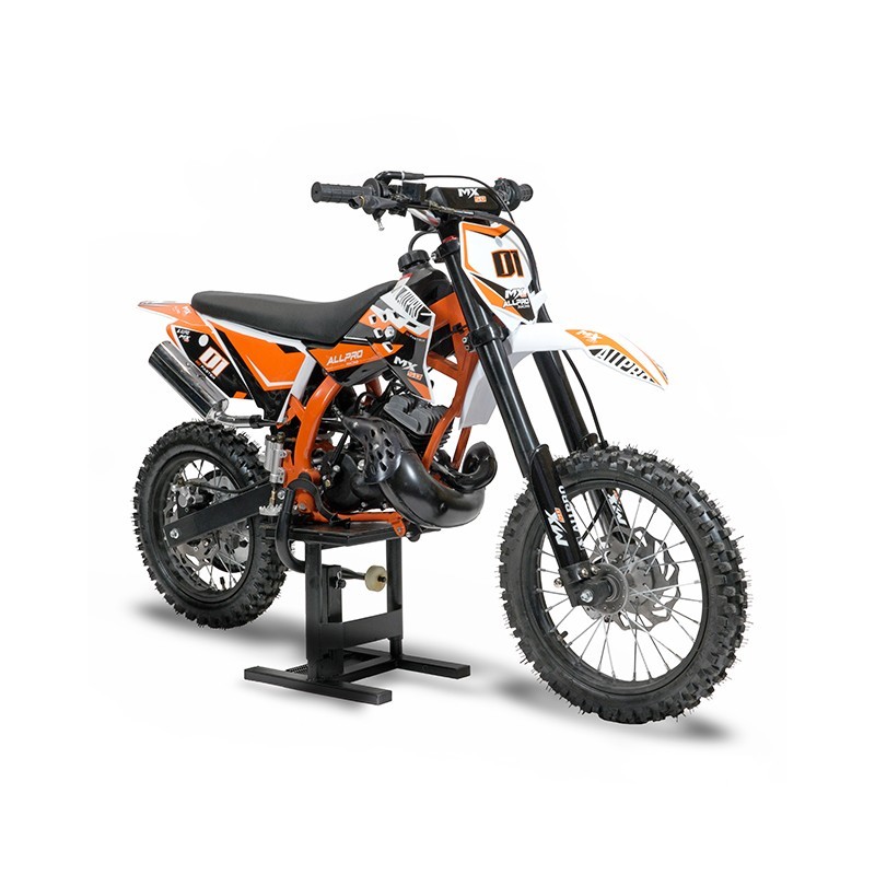 PITBIKE INFANTIL ALLPRO 50CC MX 2T AC DELANTERA 14" TRASERA 12"