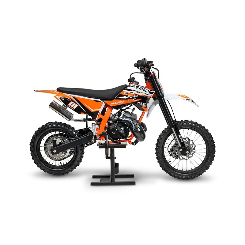 PITBIKE INFANTIL ALLPRO 50CC MX 2T AC DELANTERA 14" TRASERA 12"