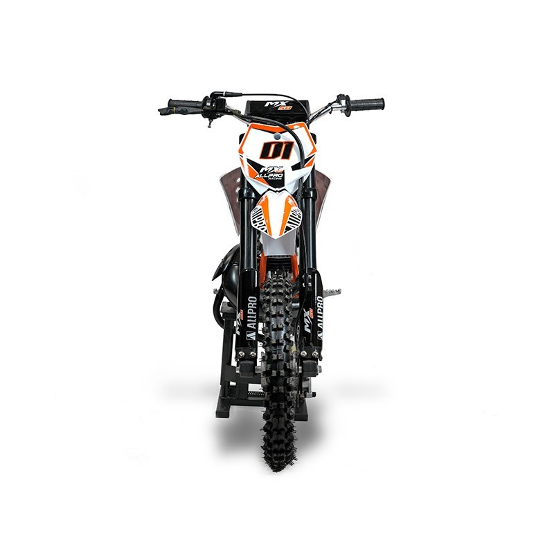 PITBIKE INFANTIL ALLPRO 50CC MX 2T AC DELANTERA 14" TRASERA 12"