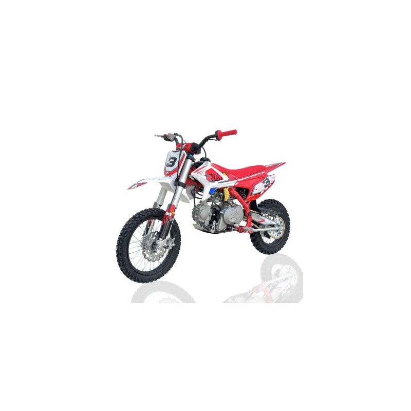 PIT BIKE 110CC SEMI-AUTOMÁTICO APOLLO THUNDER 14/12"