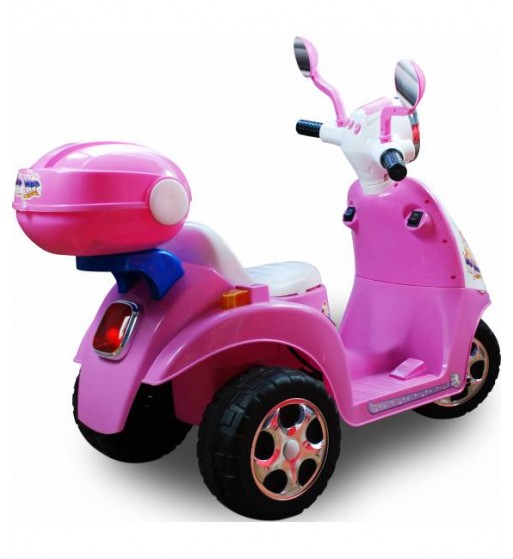 Moto Rosa princesa eléctrica niña rosa