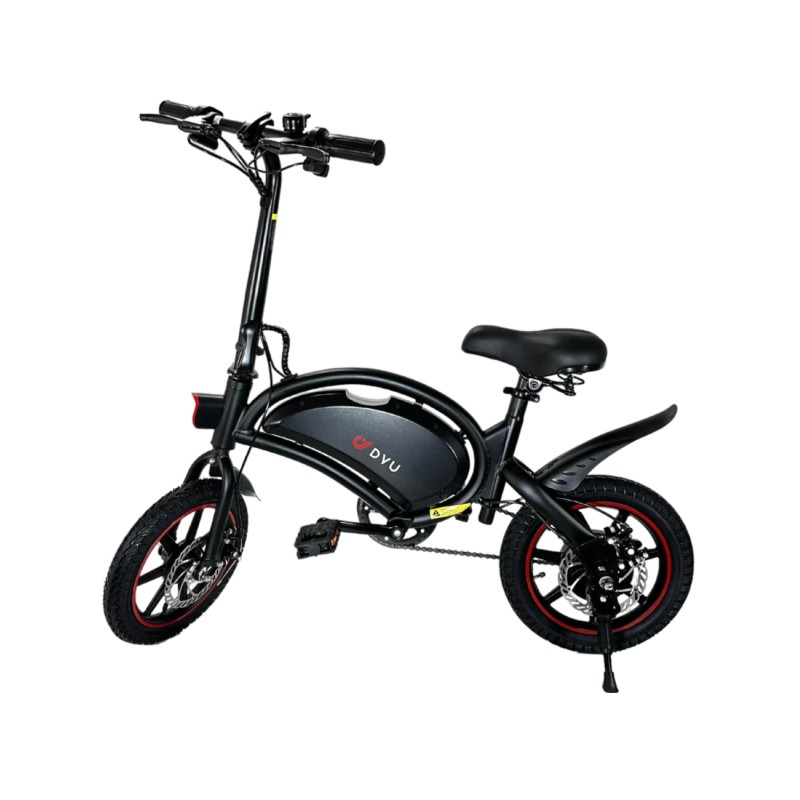 Bicicleta eléctrica plegable DYU de 14 pulgadas