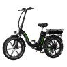 Bicicleta eléctrica plegable BK6S PRO 750W 2 BATERÍAS