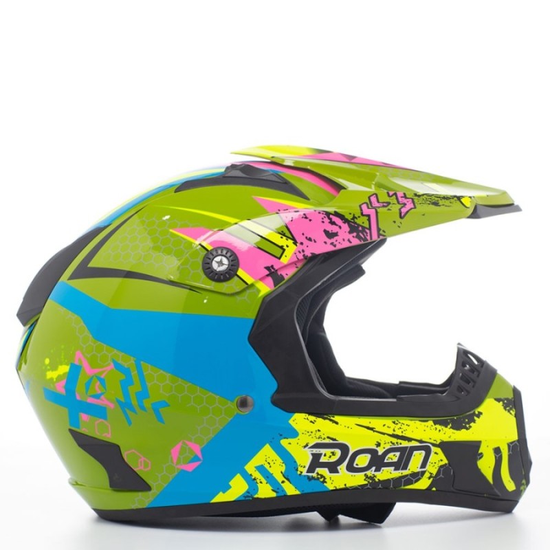 Casco motocross ROAN MX530 de adulto TECNOLOGIA DEL VALLE