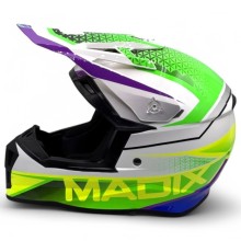 Casco niño motocross enduro madix KID25 TECNOLOGIA DEL VALLE