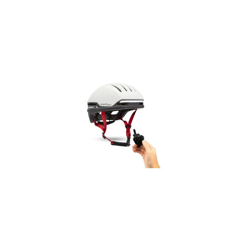 CASCO SMARTGYRO SMART HELMET PRO 2 L/M BLANCO TECNOLOGIA DEL VALLE
