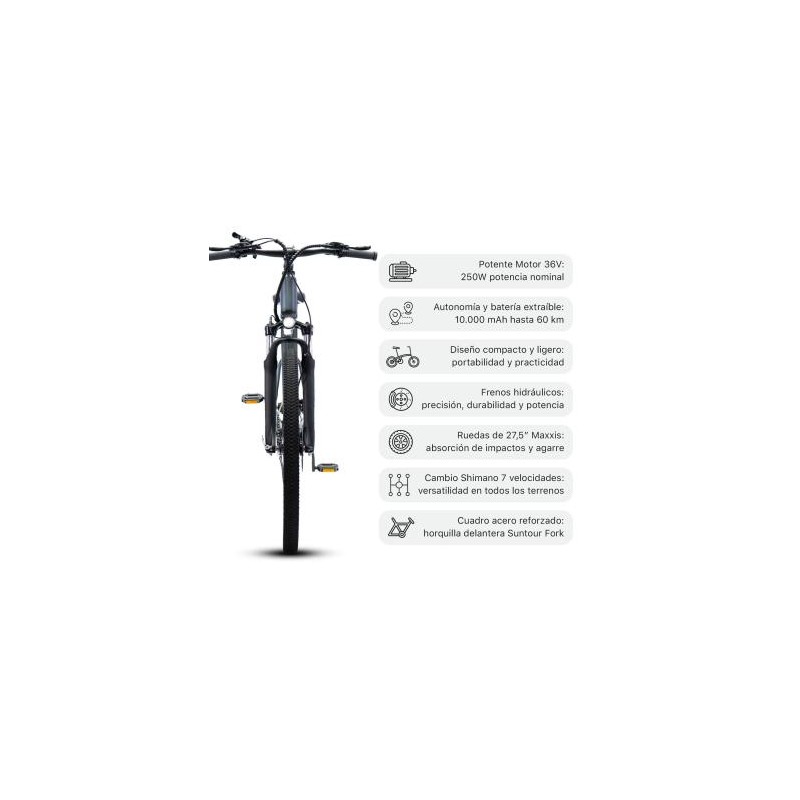 BICICLETA ELÉCTRICA EBIKE SMARTGYRO SENDA 2