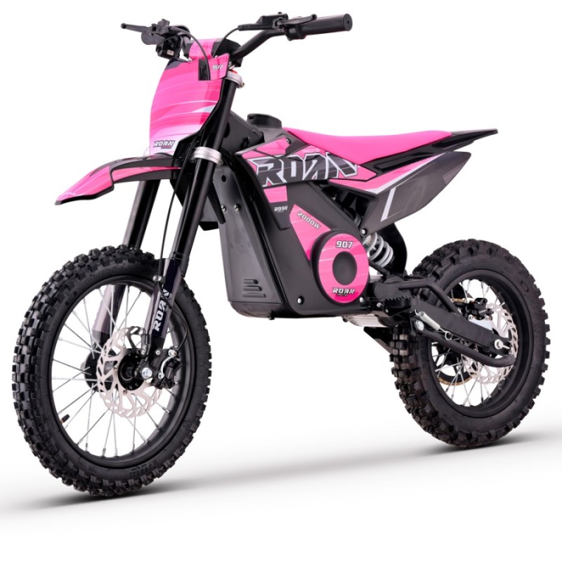 Pit bike eléctrica Roan 907 2000W 48V 13Ah Litio Brushless