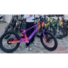 VINILO HOLOGRÁFICO BICICLETA ELECTRICA RFN KAROL G "TROPICOQUETA MORADO "