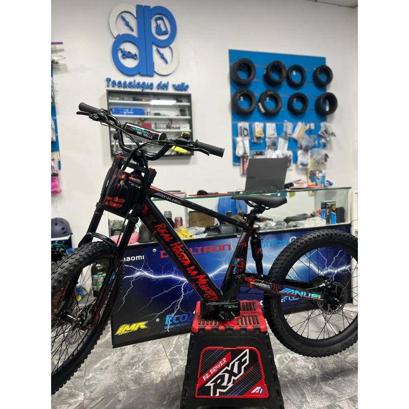Vinilo Bicicleta eléctrica 24" Rexo - Anuel RHLM