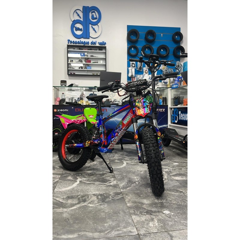 VINILO HOLOGRÁFICO BICICLETA ELECTRICA RFN MARVEL