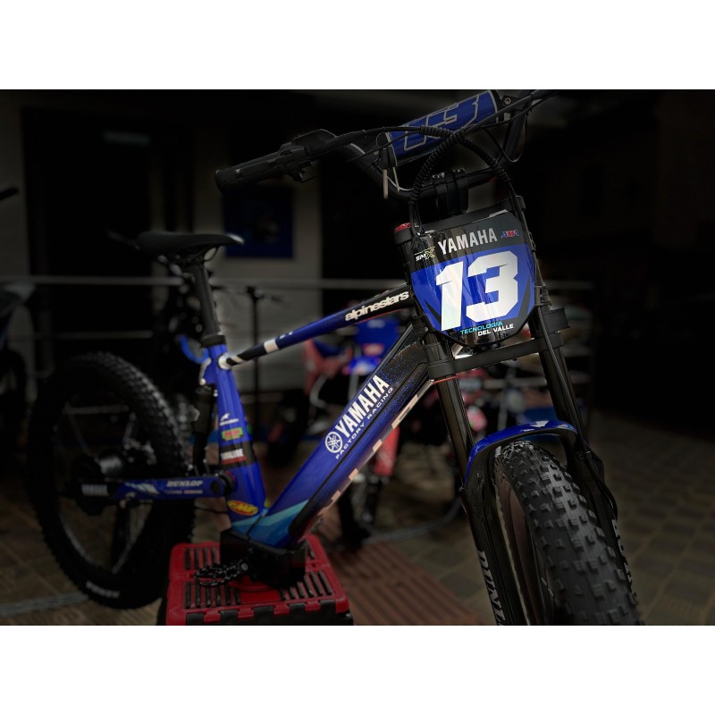 Vinilo Bicicleta eléctrica 24" Rexo - YAMAHA HOLOGRÁFICO