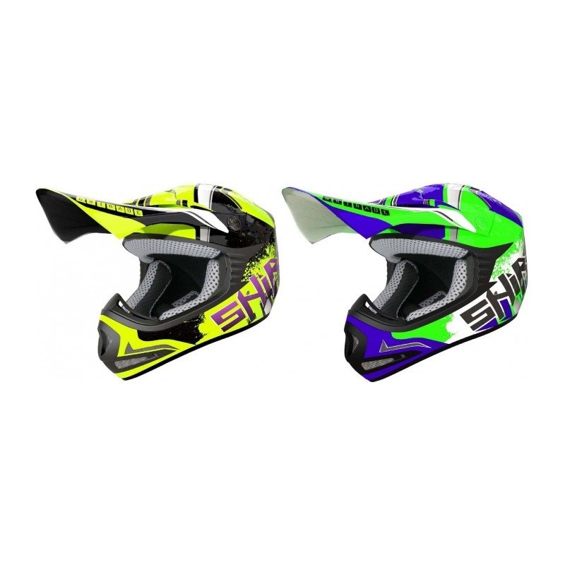 Casco de Cross Shiro Brigade MX-306