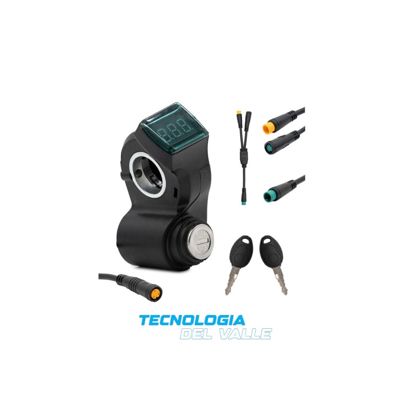 LLAVE DE CONTACTO CON VOLTIMETRO SMARTGYRO