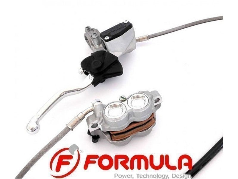 Freno formula pit bike 4 pistones radial