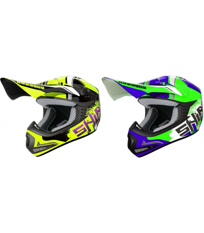 Casco de cross shiro brigade mx-306
