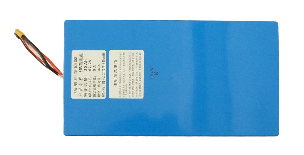 Bateria litio 60v 12ah