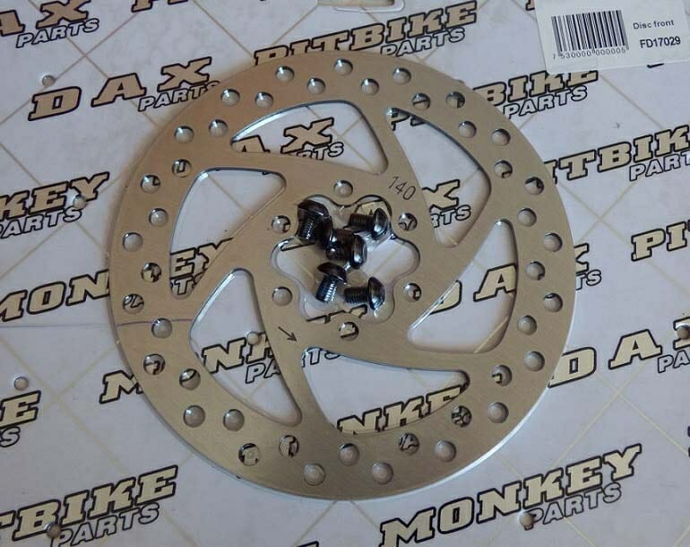 Disco de freno 140mm patinetes litio
